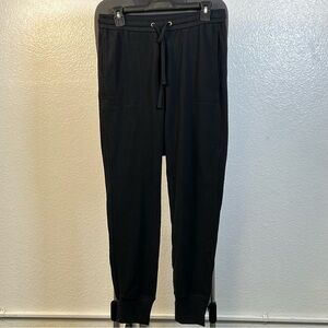 Barefoot Dreams Women’s Black 100% Cotton Sweatpants Size S